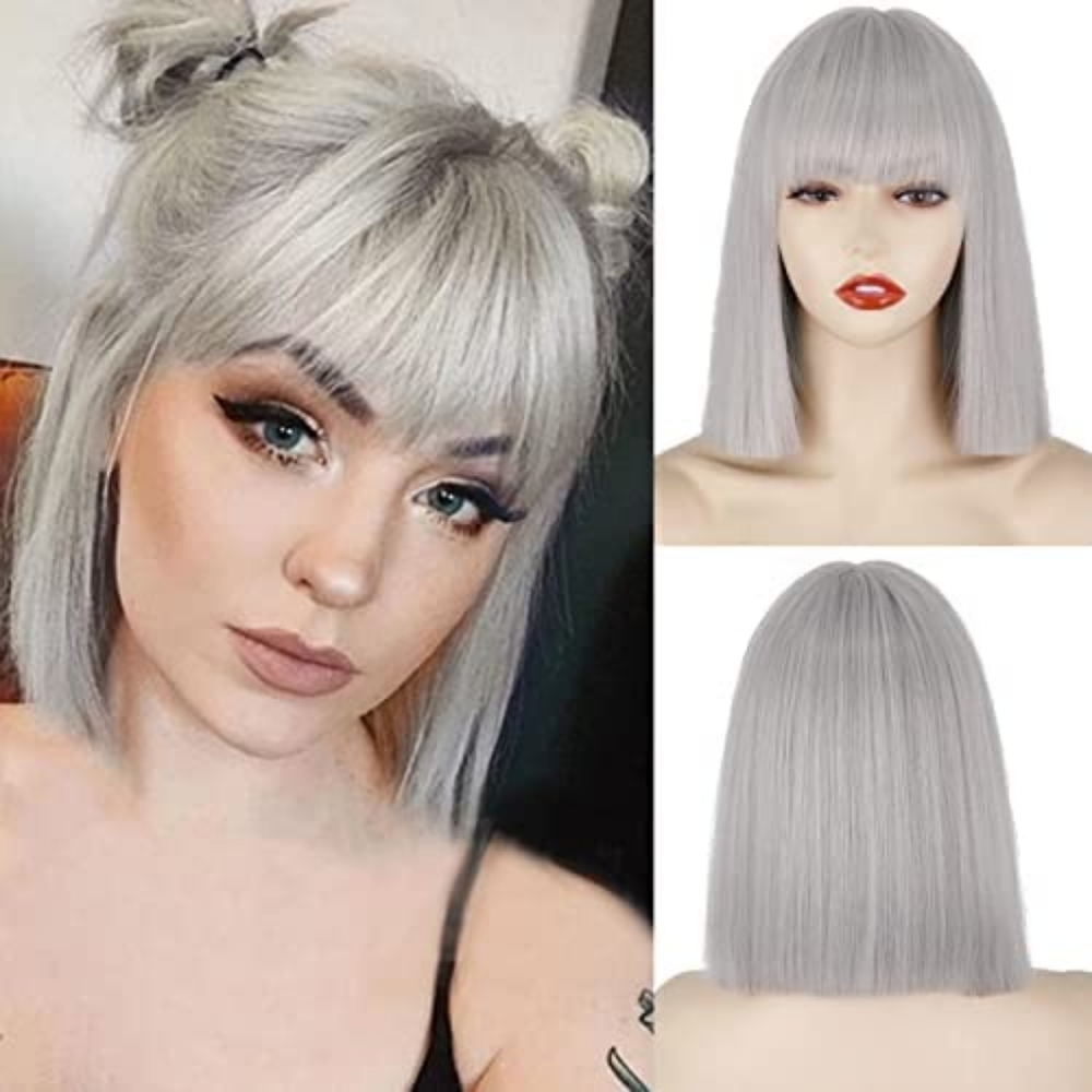 Gray Beauty Full Wig